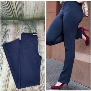 Betabrand Classic Navy Dress Pant Yoga Pants